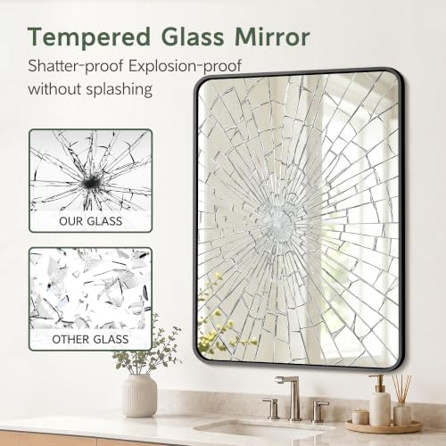 Bathroom Vanity Mirror, 40”x28” Wall Mirror - Image 6