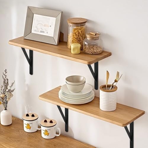 20 Pack L24 x H 12" Black Heavy Duty Shelf Brackets - Image 4