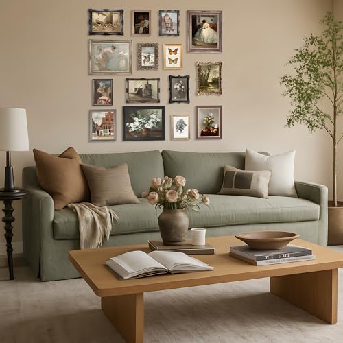 LANCHI95 15 Pcs Unframed Vintage Moody Art - Image 7