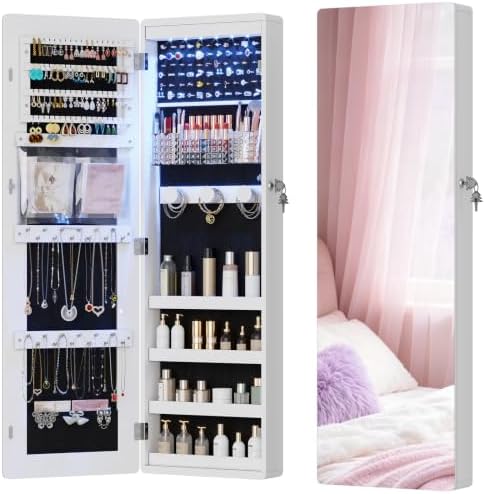 HNEBC Over the Door Organizer, Jewelry Cabinet by HNEBC