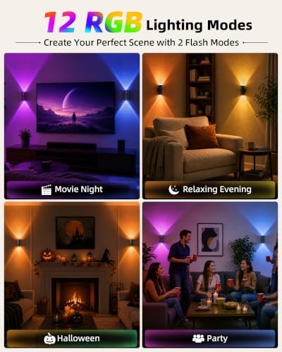 EZVALO 4 Pack Motion Sensor Wall Light, Rechargeable LED Sconce - Image 5