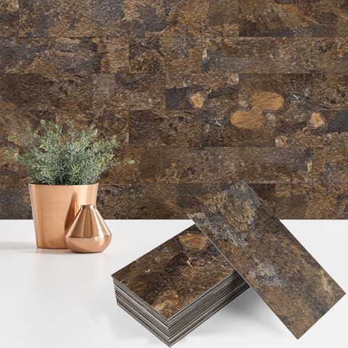 StyloVue 4 Pieces Peel and Stick Backsplash by StyloVue