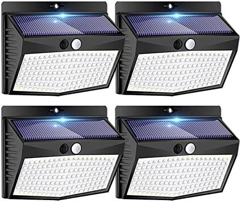 Solar Outdoor Lights, Solar Motion Sensor Security Lights by Peasur