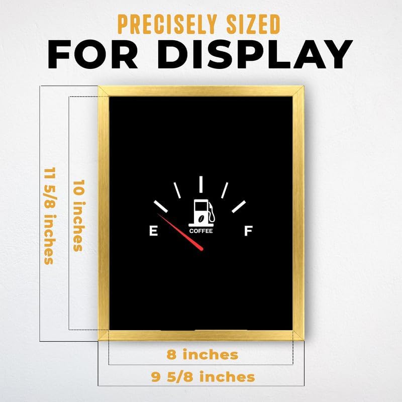 InkFlow Posters Coffee Gauge Canvas Poster - Image 3