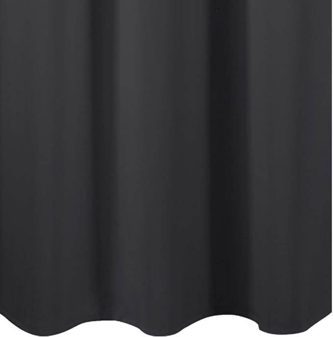 LEMOMO Dark Grey Thermal Blackout Curtains/42 x 84 Inch/Set of 2 Panels Room - Image 8