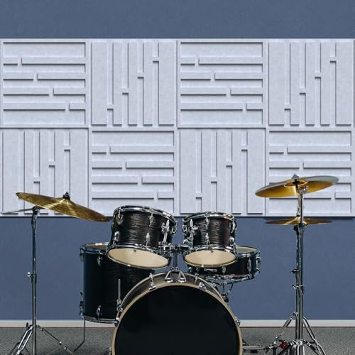 3D Decorative Felt Double-layer Acoustic Panels Linear Pattern by neukids