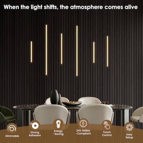 Slat Wall Lights for Wood Panel-6PCS LED Recessed Lighting Kit - Image 4