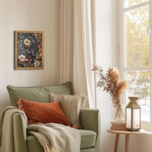 Framed 3D Textured Vintage Wall Art - Image 6