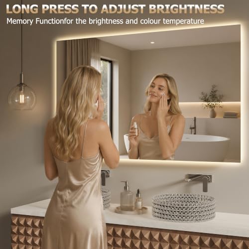 60"X36" LED Bathroom Mirror - Image 2