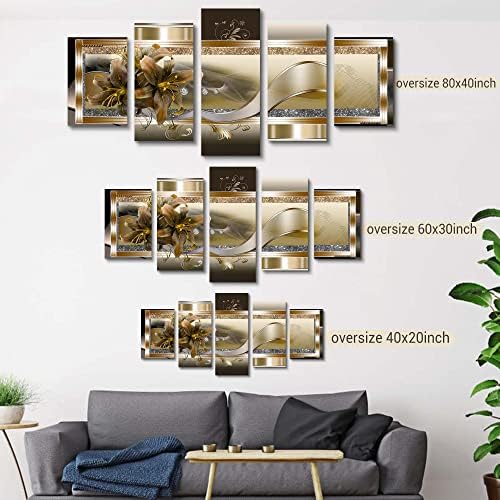 LUDUHU Orchid Flowers Canvas Print - Image 6