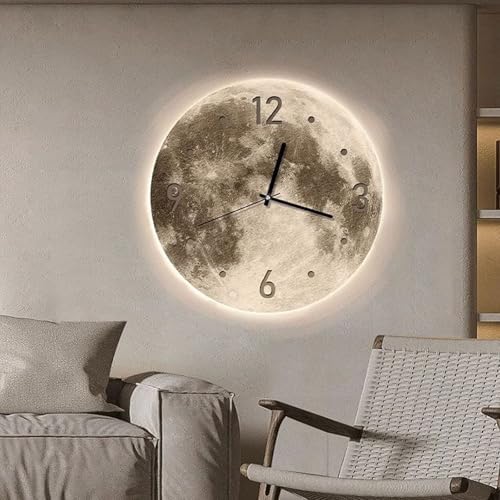 20-Inch 3D Moon Clock - Image 2