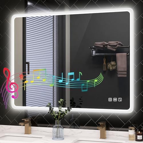 STARLEAD 28"x36" LED Bathroom Mirror by STARLEAD
