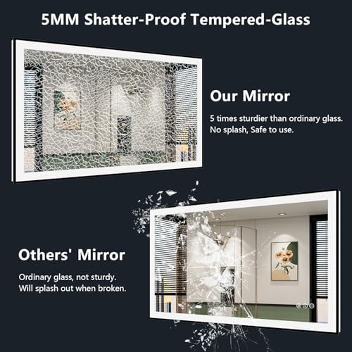24x30 LED Bathroom Mirror with Lights - Image 7
