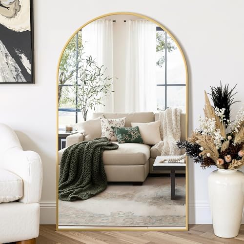 Arched Bathroom Mirror for Wall by TRAHOME