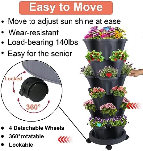 GameXcel Vertical Planter Tower - Image 6