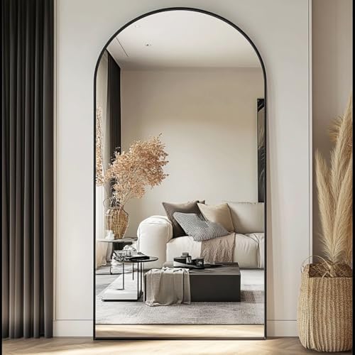 78''x38'' Oversized Full Length Mirrors, Arched Floor Mirror by TinyTimes