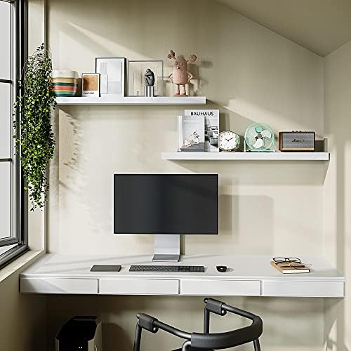 BAMEOS Floating Shelves, 40 x 8Wall Shelves – Extra-Wide Display Shelf - Image 5