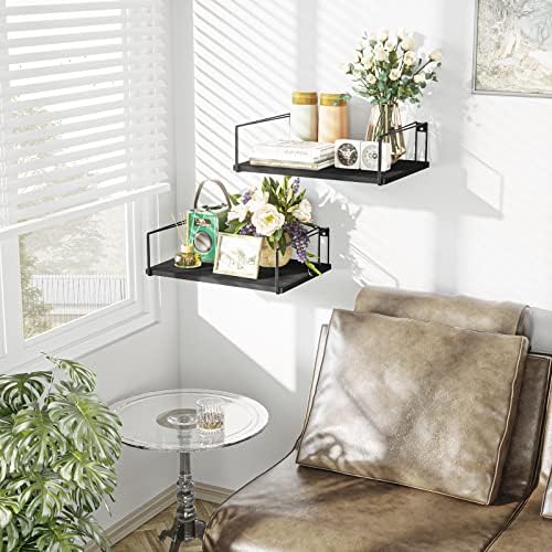 SRIWATANA Deep Wide Floating Wall Shelves 16''W x 12''D - Image 6