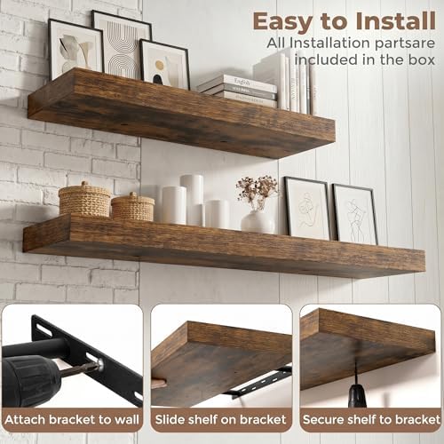 40 Inch Floating Shelves for Wall - Image 6