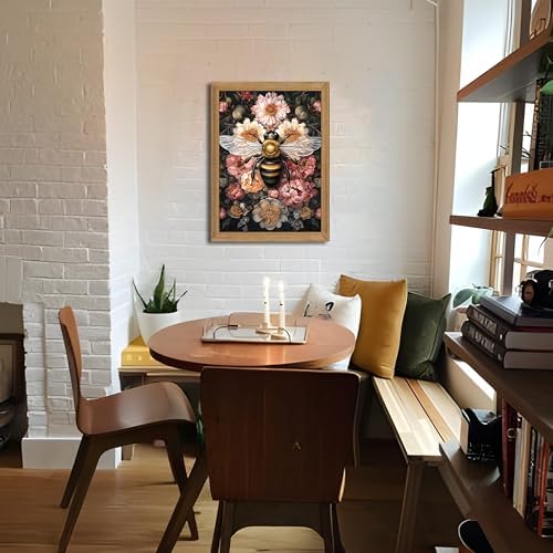Framed Vintage 3D Textured Wall Art - Image 4