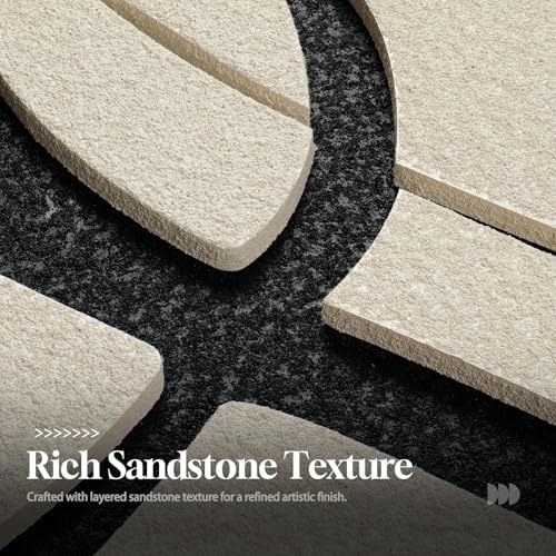 3D Black and White Abstract Wall Art, Modern Textured Artwork - Image 2