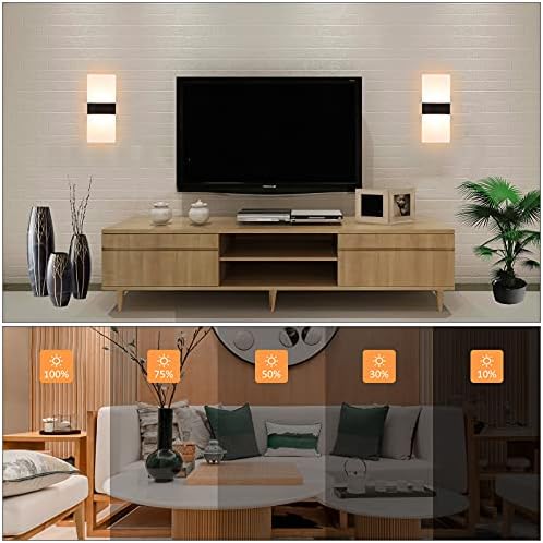 Lightess Indoor Wall Sconce Black - Image 3