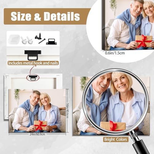 Canvas Prints with Your Photos, Ship Next Day Custom Wall Art - Image 5