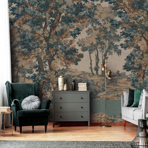 Quiet and secluded Forest Valley Landscape self-Adhesive Mural - Image 2