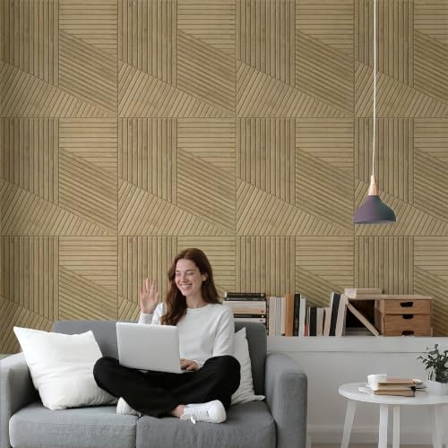Acoustic Wall Panels, Decorative Sound Absorbing Panels, 6 Pack - Image 2