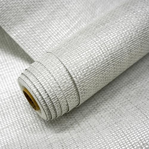 Ansehan Wallcovering W030102 Envy Collection 36" W x 8 Yard L, Natural Paper by Ansehan