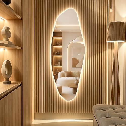 Irregular Led Mirror Full Length by TheiaMo