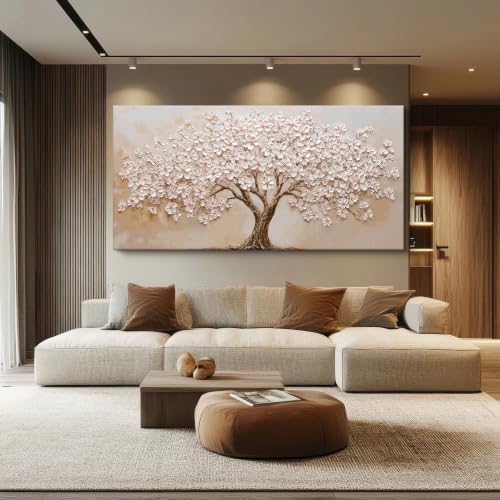 Large Flower Tree Wall Art Decor 35"x70" Large Wall Art - Image 5
