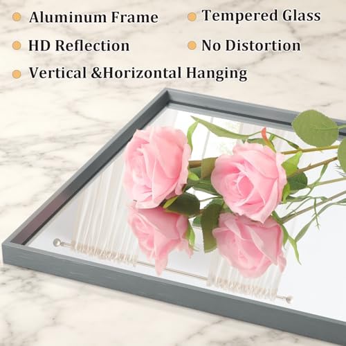 AAZZKANG Rectangular Metal Framed Mirrors - Image 3