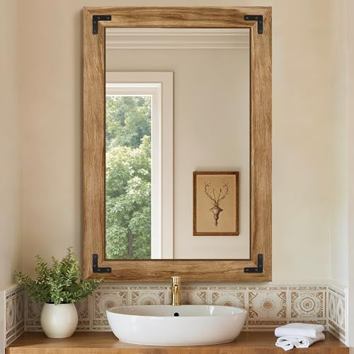Bathroom Mirror for Wall by FICTOR