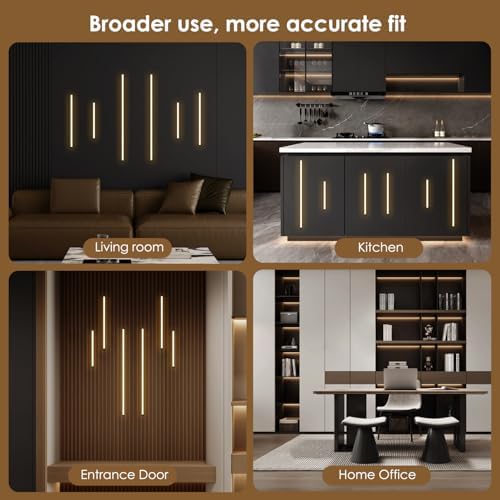 Slat Wall Lights for Wood Panel-6PCS LED Recessed Lighting Kit - Image 6