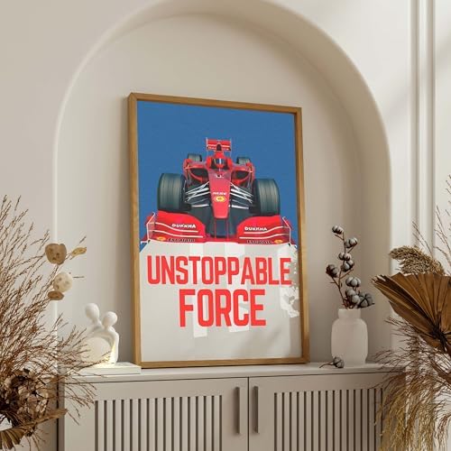 InkFlow Posters Racing Car Canvas Poster - Image 5