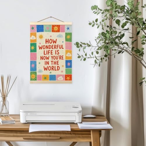 madalo Inspirational Nursery Wall Art Poster Hanger Frame 12x16 Inch - Image 5