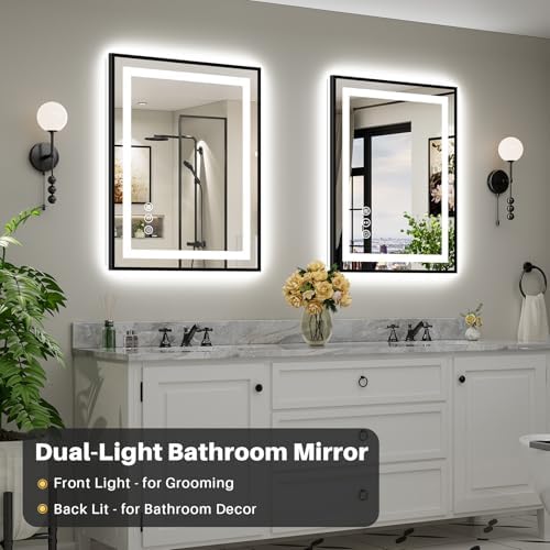 28X36 Inch LED Bathroom Mirror - Image 2