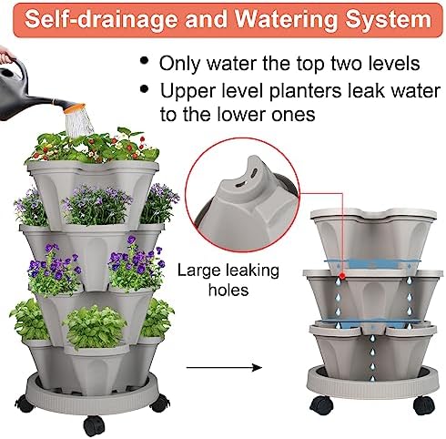 GameXcel Vertical Planter Tower - Image 4