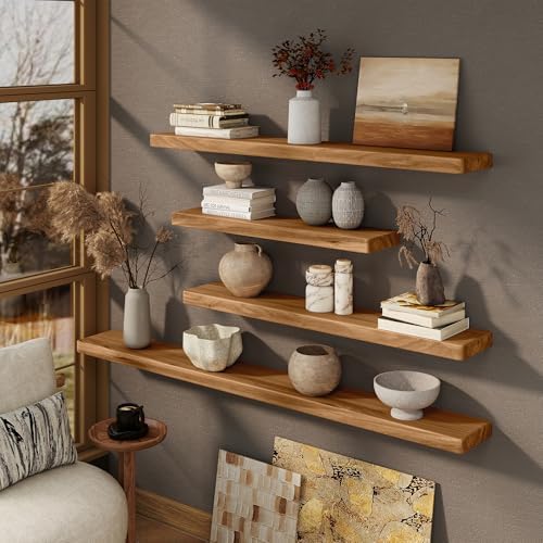 Marsmiles 72in Wall Mounted Floating Shelves - Image 2