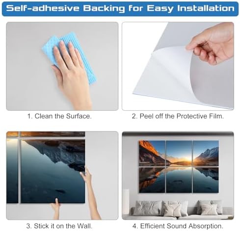 Decorative Acoustic Panels 6 Pack - Image 6