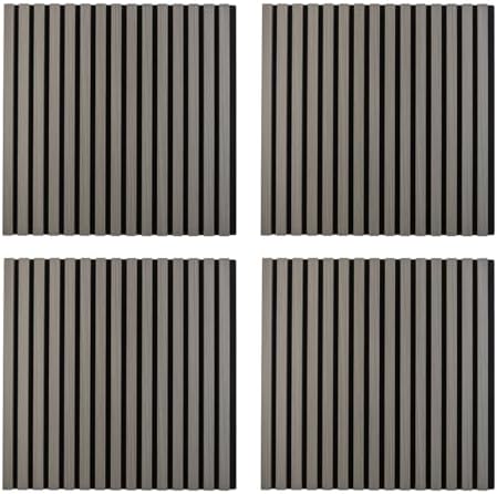 IZODEKOR Wood Acoustic Wall Panels 23.5"x23.5" by Izodekor3DWallPanels
