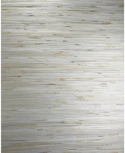 Light Gray Beige Real Natural grasscloth Wallpaper Grass Cloth - Image 4