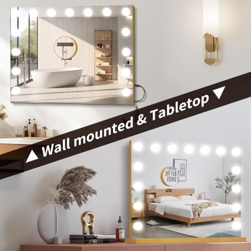 Vanity Mirror with Lights Lighted Makeup Mirror with Dimmable LED Bulbs - Image 6