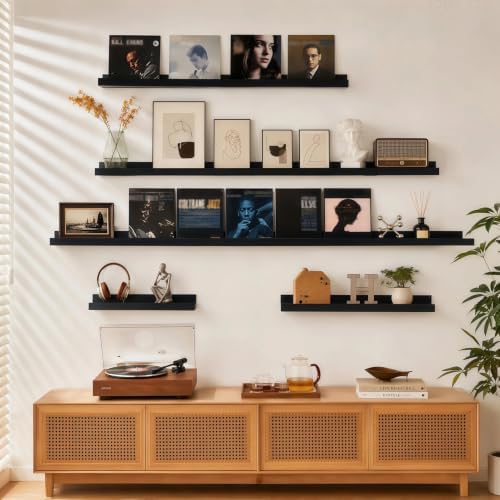 24inch Long Floating Shelves for Wall Decor, 3-Set Shelves - Image 6