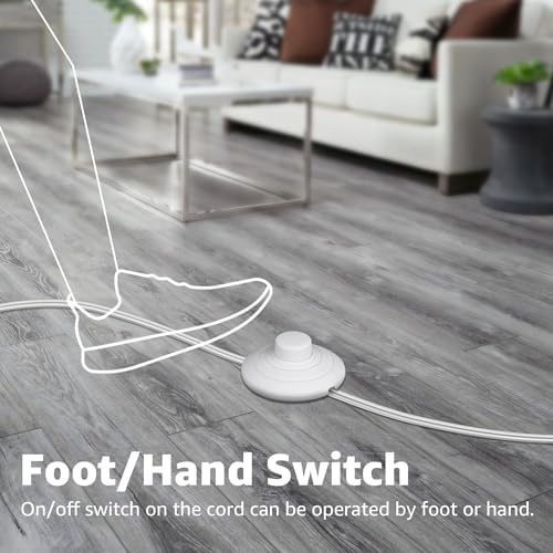 SUNVIE 2 Pack Uplighting Indoor Floor Can Light, 5W Up Lights - Image 4