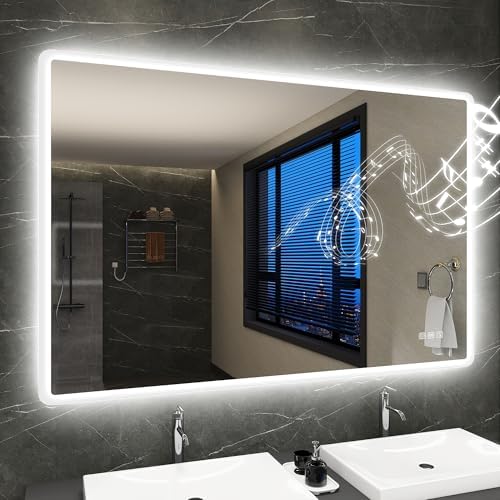 S'bagno 48"x36" LED Bathroom Mirror by S%C2%B7BAGNO