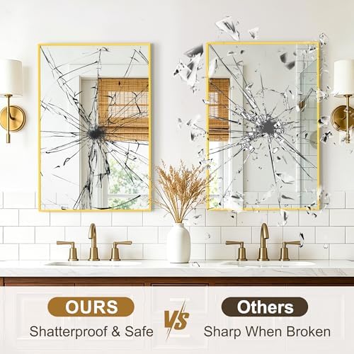 Rectangular Bathroom Mirror - Image 6