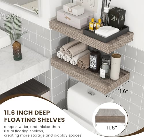 FLYJOE Deep Floating Shelves - Image 4
