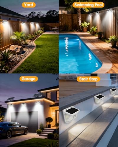 Aootek Solar Motion Sensor Lights Outdoor 120 LEDs, 2 Pack - Image 7